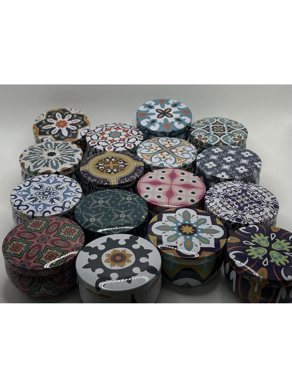 Decorative Scented Candles Set (16 Count)